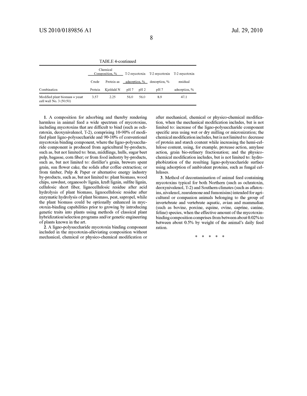 Compositions and methods for decontamination of animal feed containing mycotoxins typical for both Northern and Southern climates - diagram, schematic, and image 09