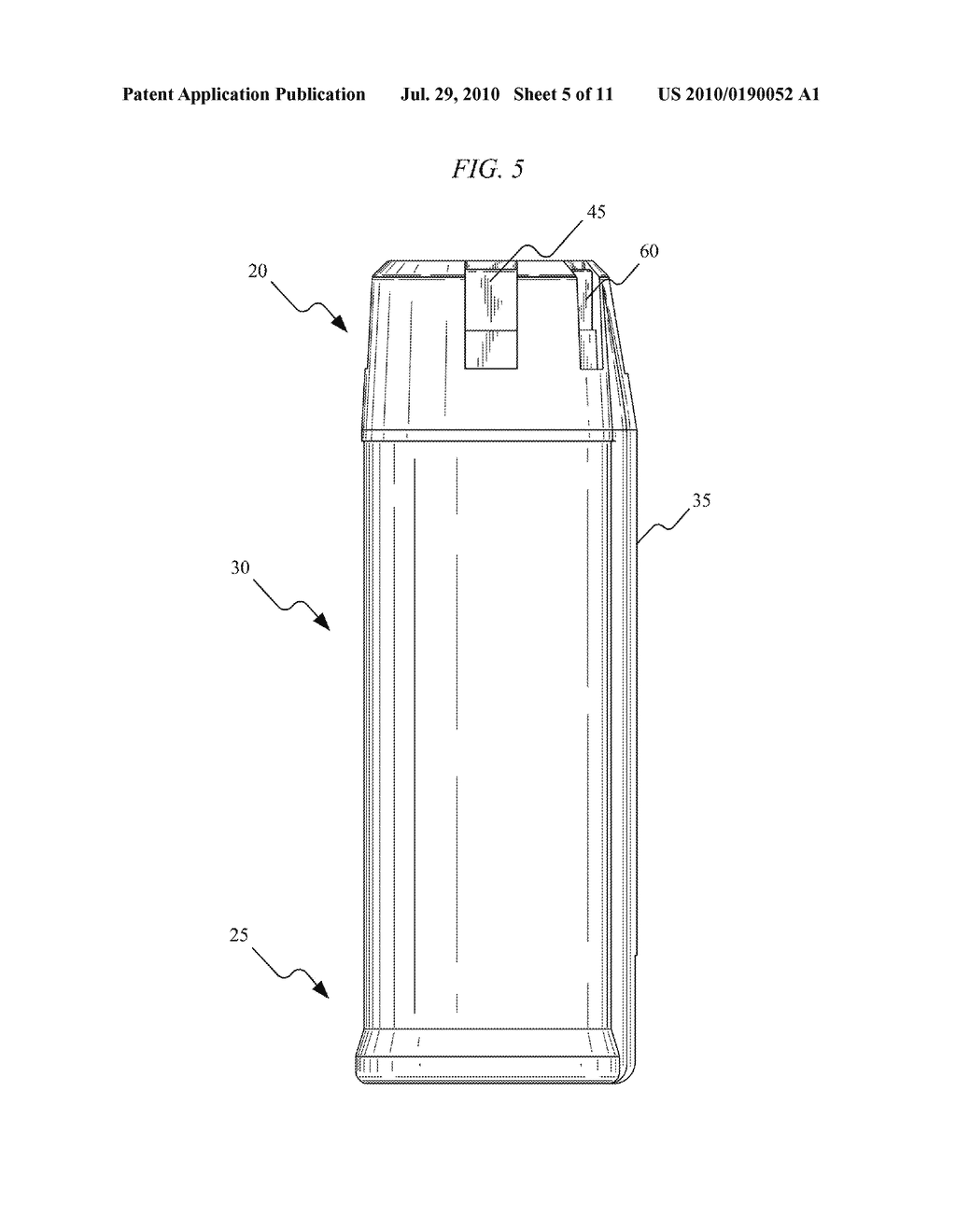 BATTERY PACK WITH HIGH AND LOW CURRENT DISCHARGE TERMINALS - diagram, schematic, and image 06