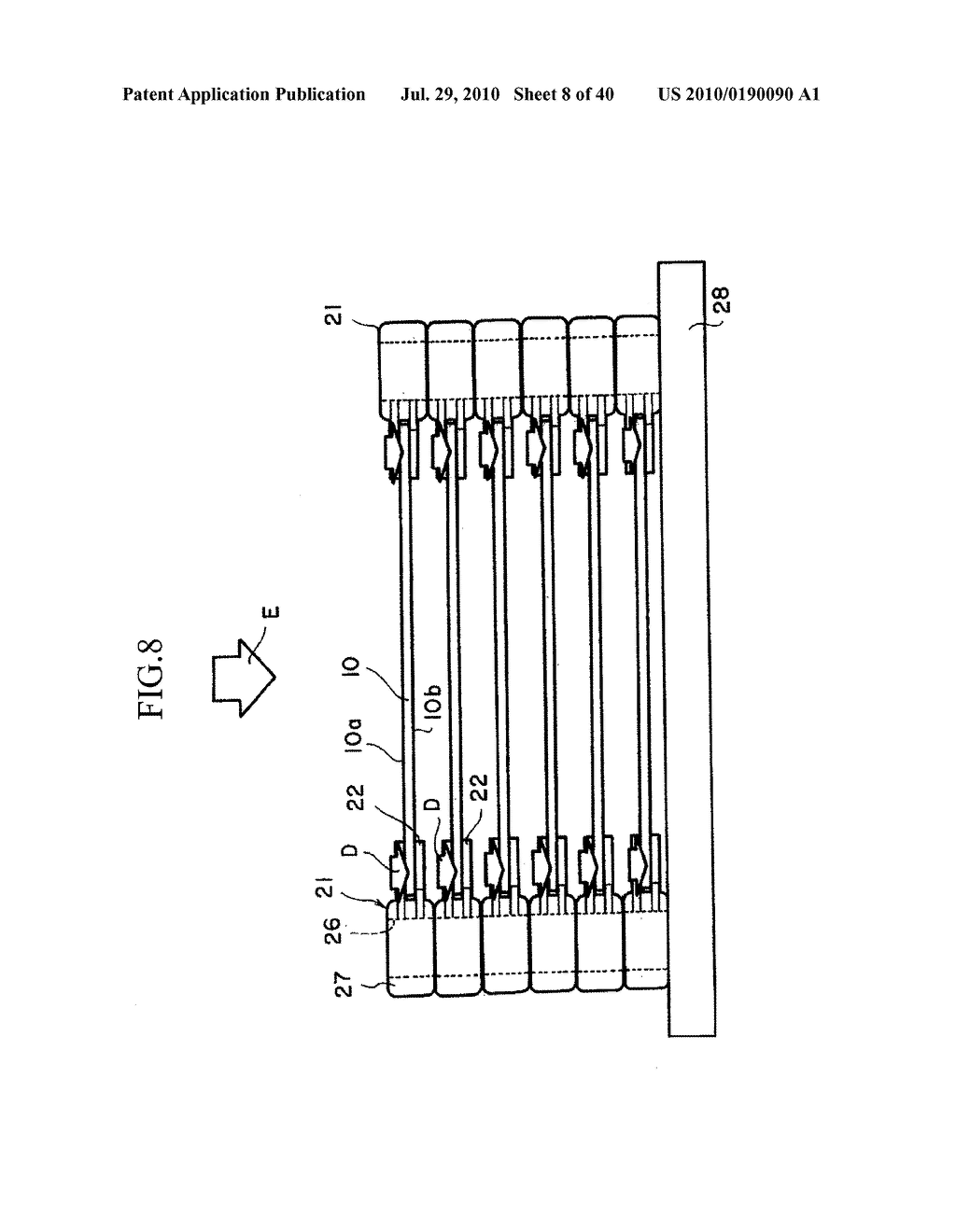 STACK STRUCTURE OF SOLID OXIDE FUEL CELL APPARATUS - diagram, schematic, and image 09