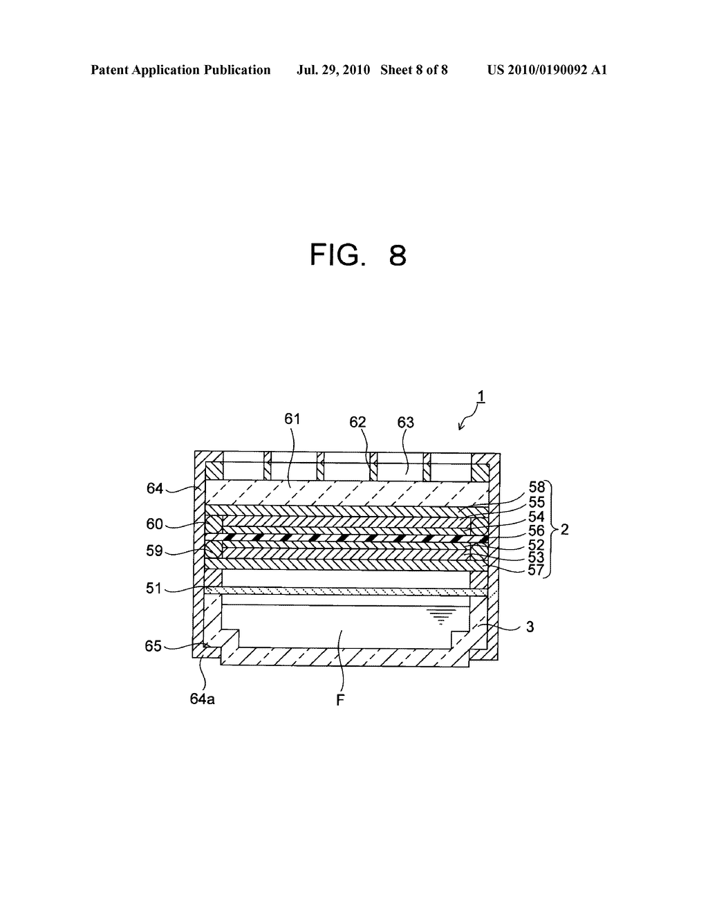 FUEL CARTRIDGE FOR FUEL CELL AND NOZZLE ATTACHMENT FOR FUEL CARTRIDGE - diagram, schematic, and image 09