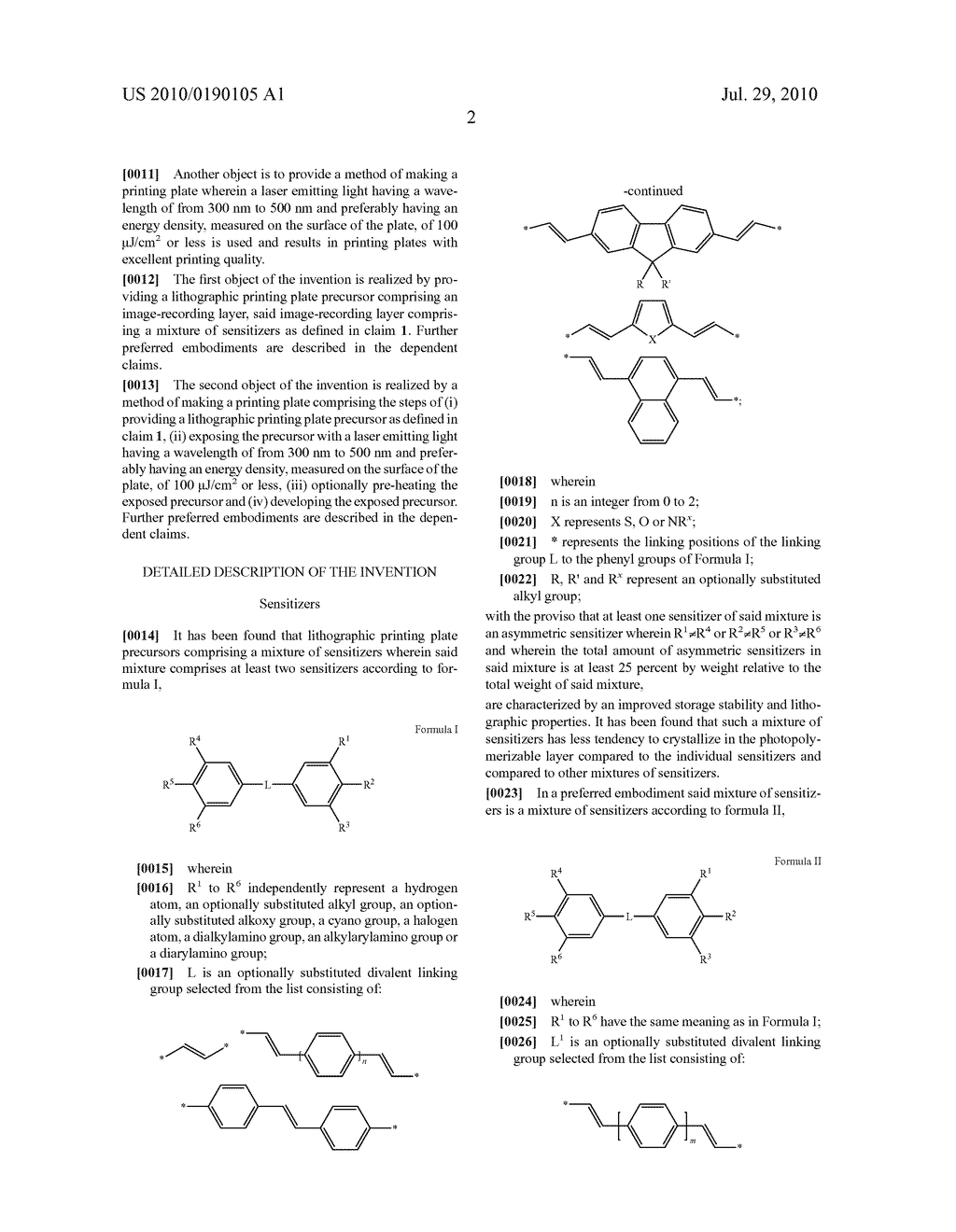 LITHOGRAPHIC PRINTING PLATE PRECURSOR - diagram, schematic, and image 03