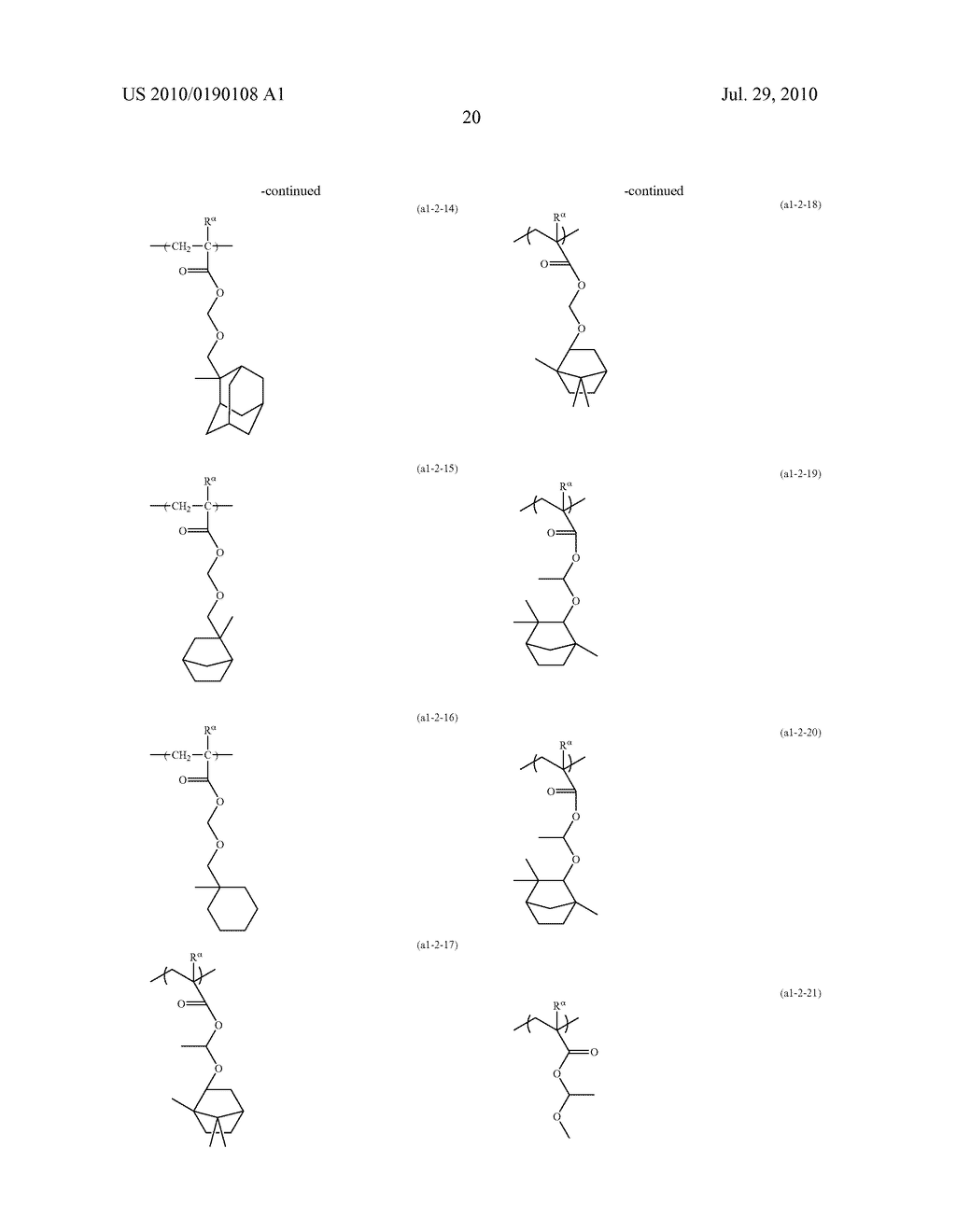 POSITIVE RESIST COMPOSITION AND METHOD OF FORMING RESIST PATTERN - diagram, schematic, and image 21