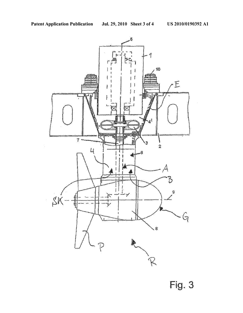 RUDDER PROPELLER DRIVE, AND RUDDER PROPELLER DRIVING METHOD - diagram, schematic, and image 04