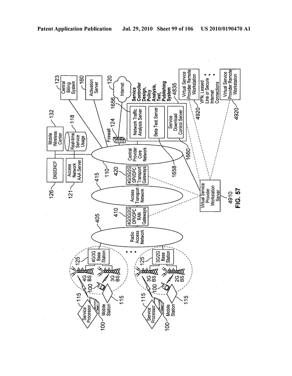 Roaming services network and overlay networks - diagram, schematic, and image 100