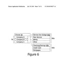 Mobile communication device for establishing automated call back diagram and image