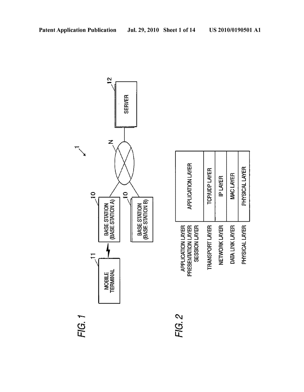 MOBILE TERMINAL, SERVER, AND COMMUNICATION SYSTEM - diagram, schematic, and image 02