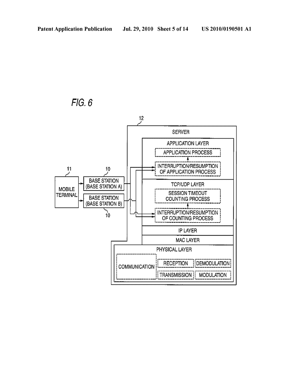 MOBILE TERMINAL, SERVER, AND COMMUNICATION SYSTEM - diagram, schematic, and image 06