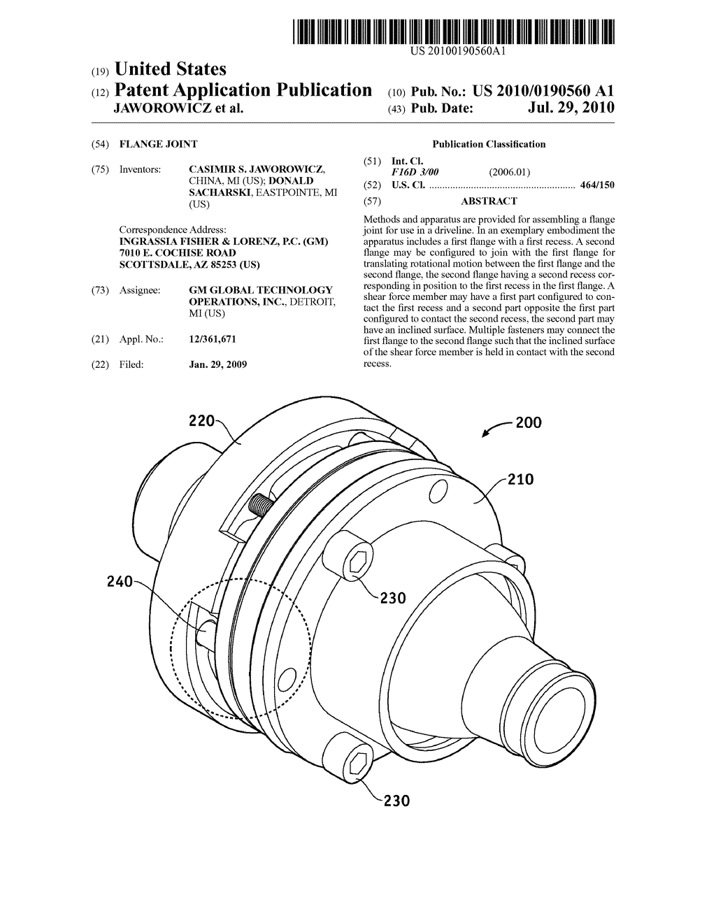 FLANGE JOINT - diagram, schematic, and image 01