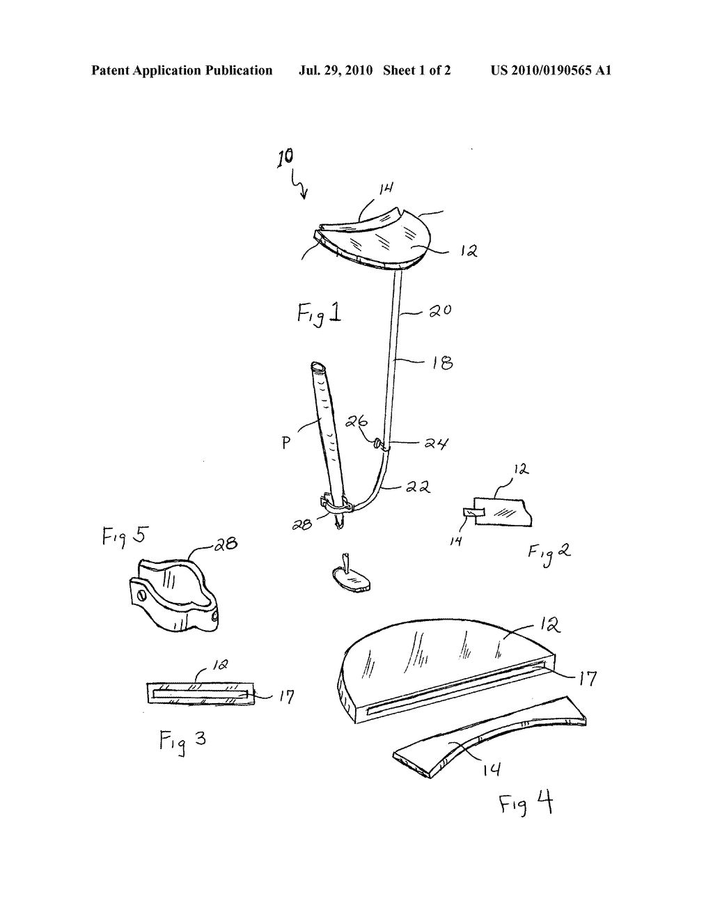 Core connector putting stroke trainer - diagram, schematic, and image 02