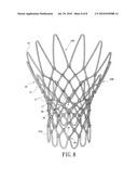 Basketball Net with Net-like Components of Different Colors diagram and image