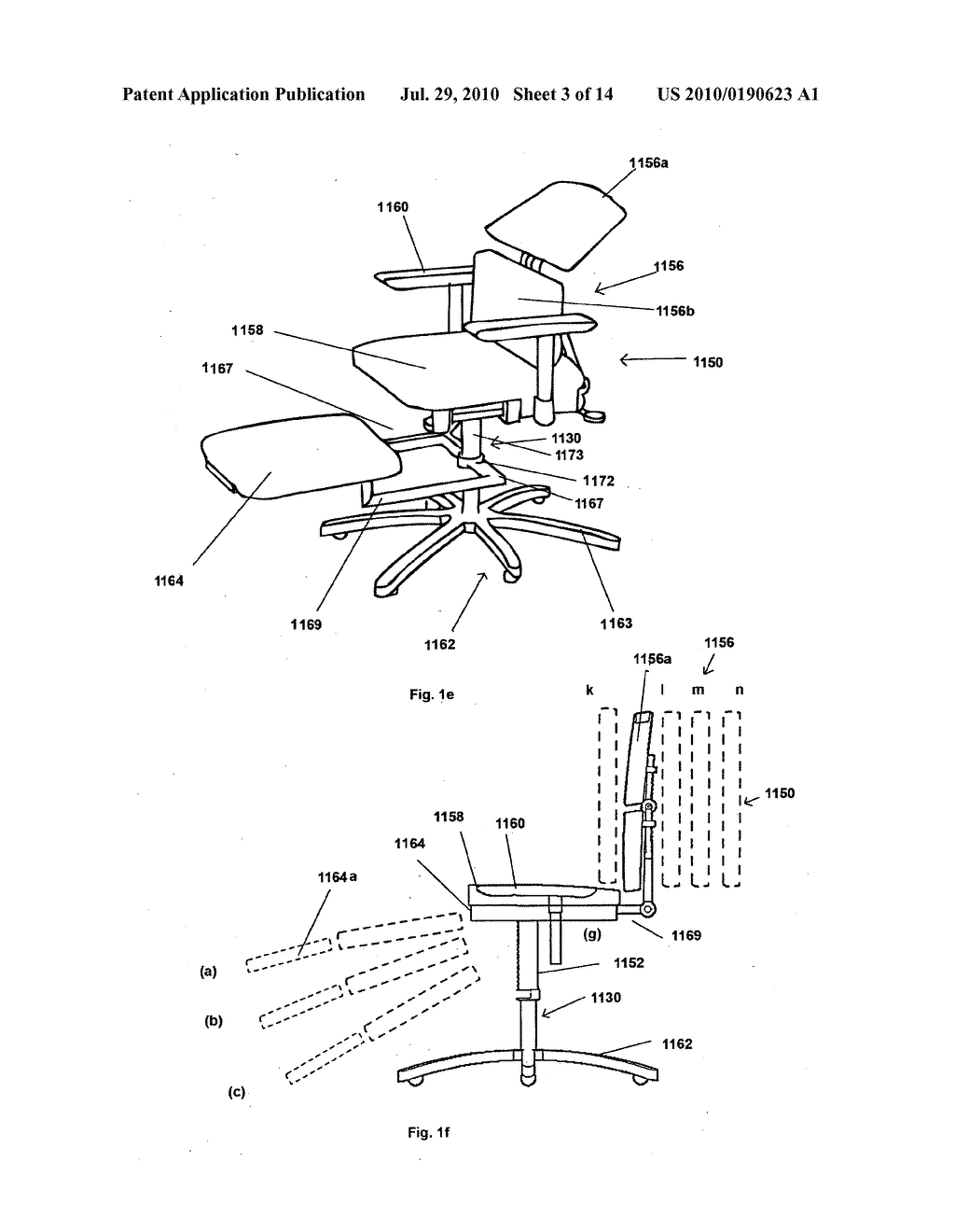 Adjustable chair for accommodating multiple body positions and methods of use thereof - diagram, schematic, and image 04