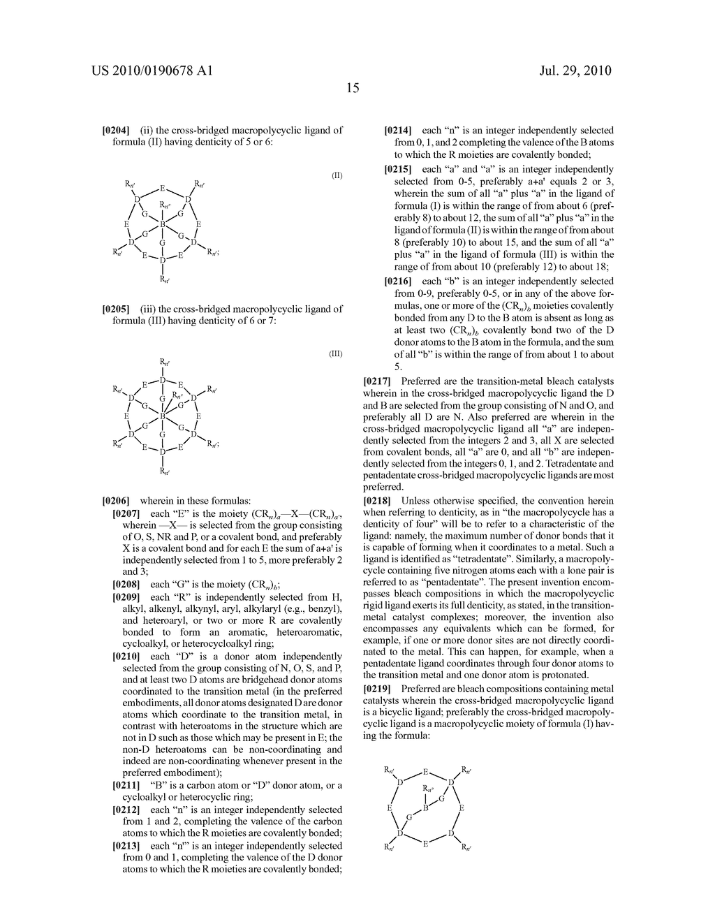 BLEACH COMPOSITIONS - diagram, schematic, and image 16