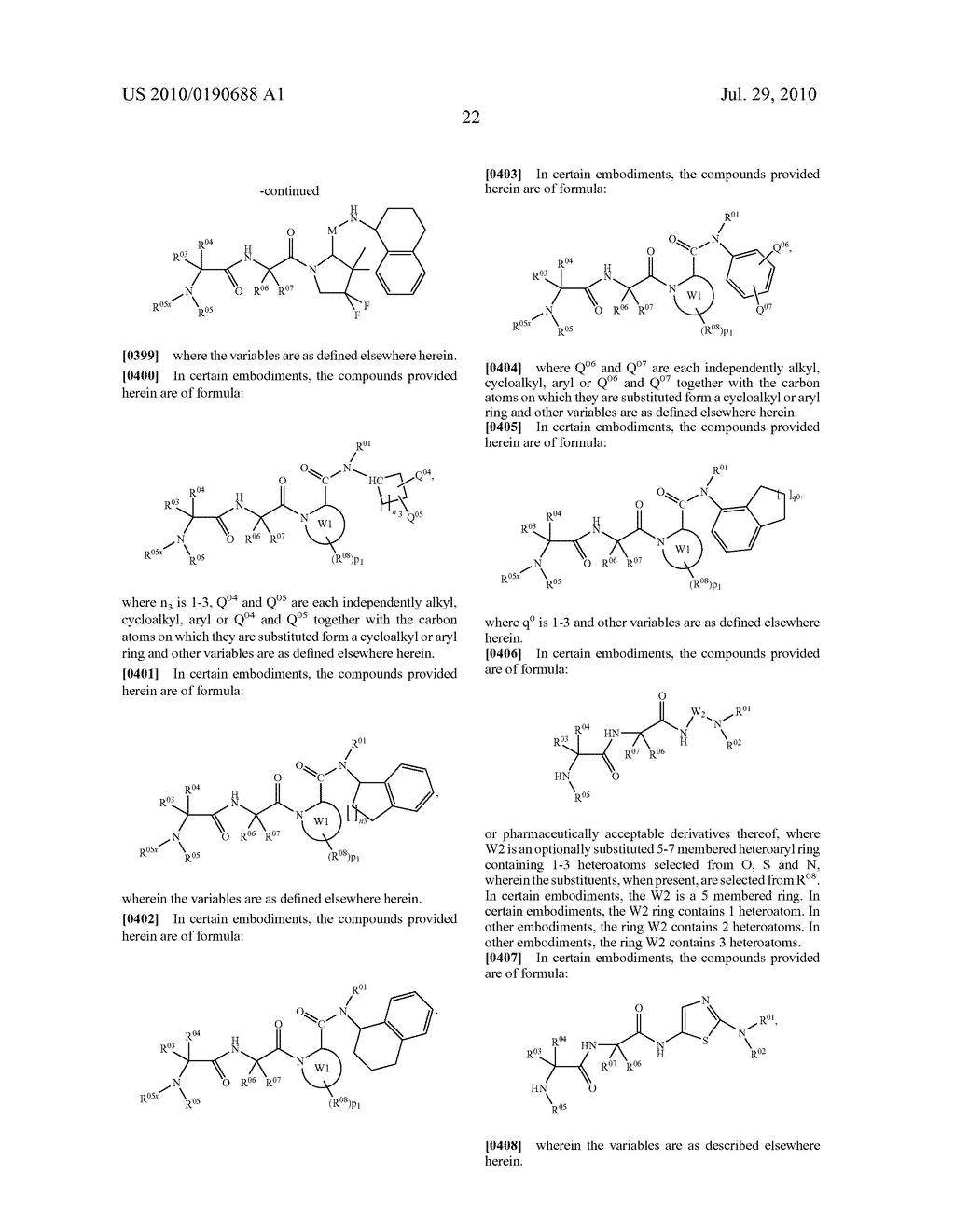 Tetrapeptide analogs - diagram, schematic, and image 23