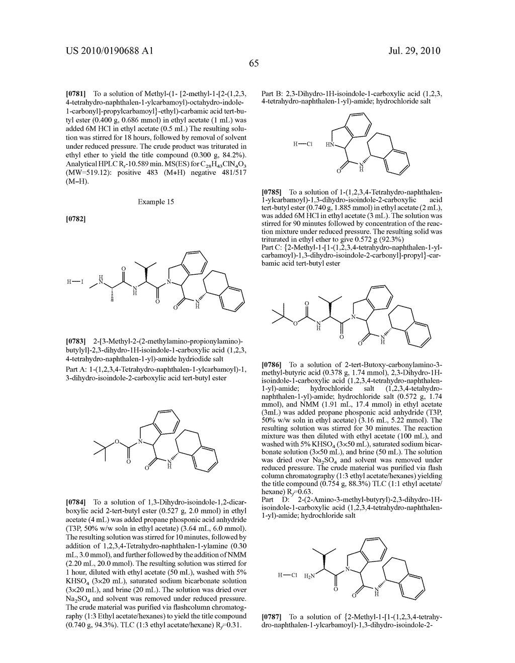 Tetrapeptide analogs - diagram, schematic, and image 66