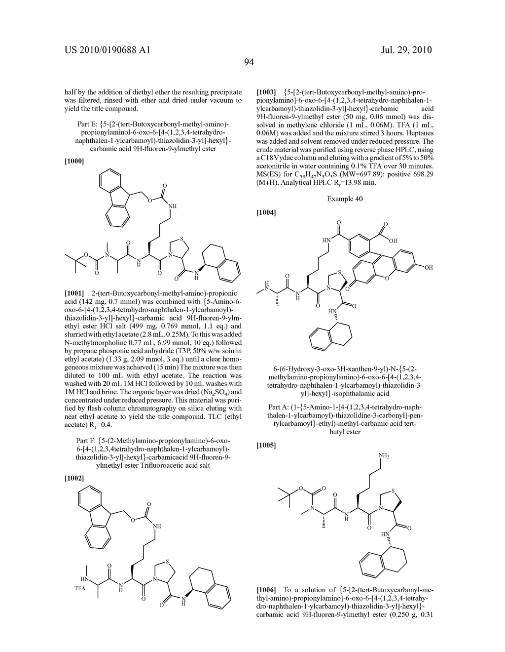 Tetrapeptide analogs - diagram, schematic, and image 95