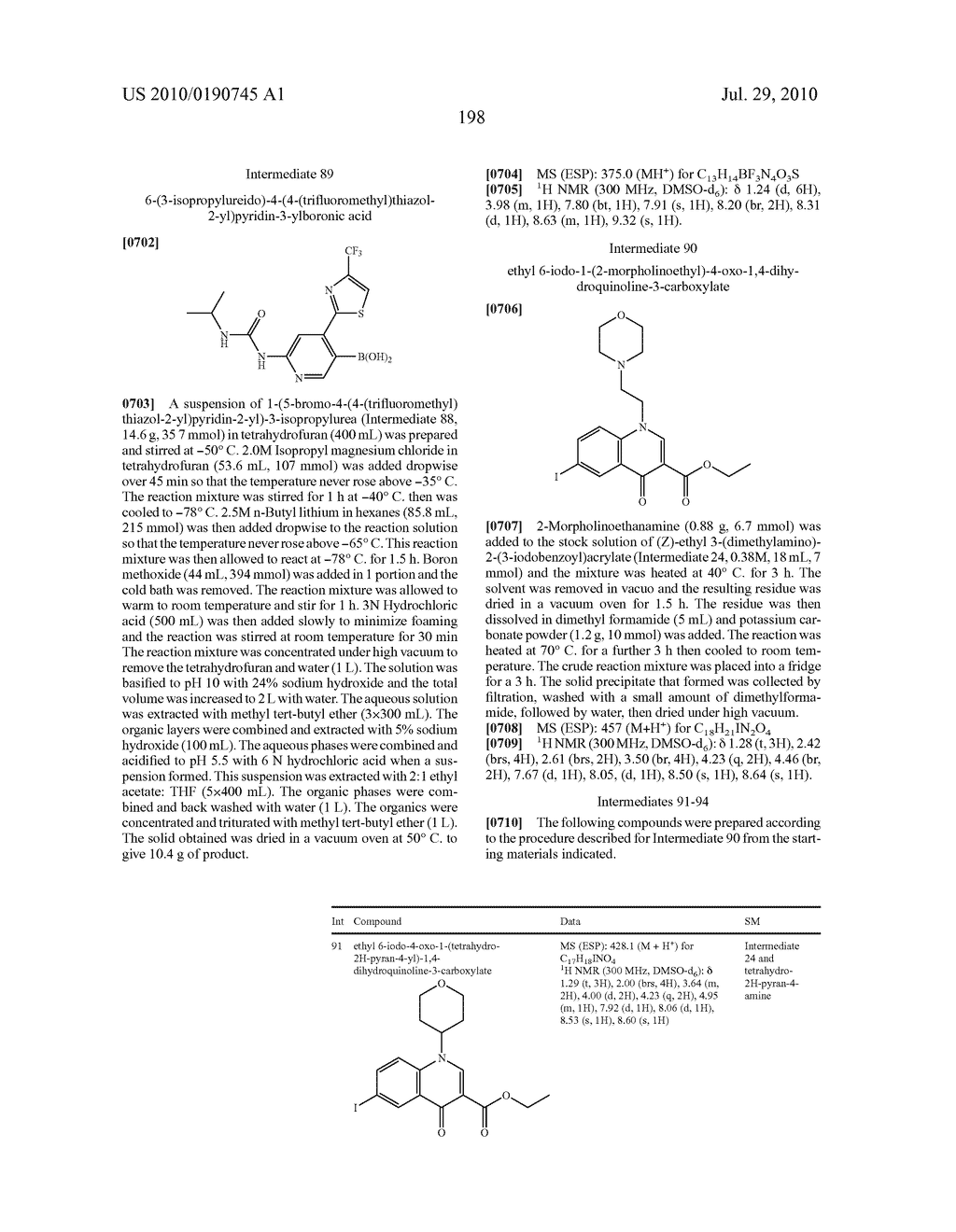 HETEROCYCLIC UREA DERIVATIVES AND METHODS OF USE THEREOF - diagram, schematic, and image 199