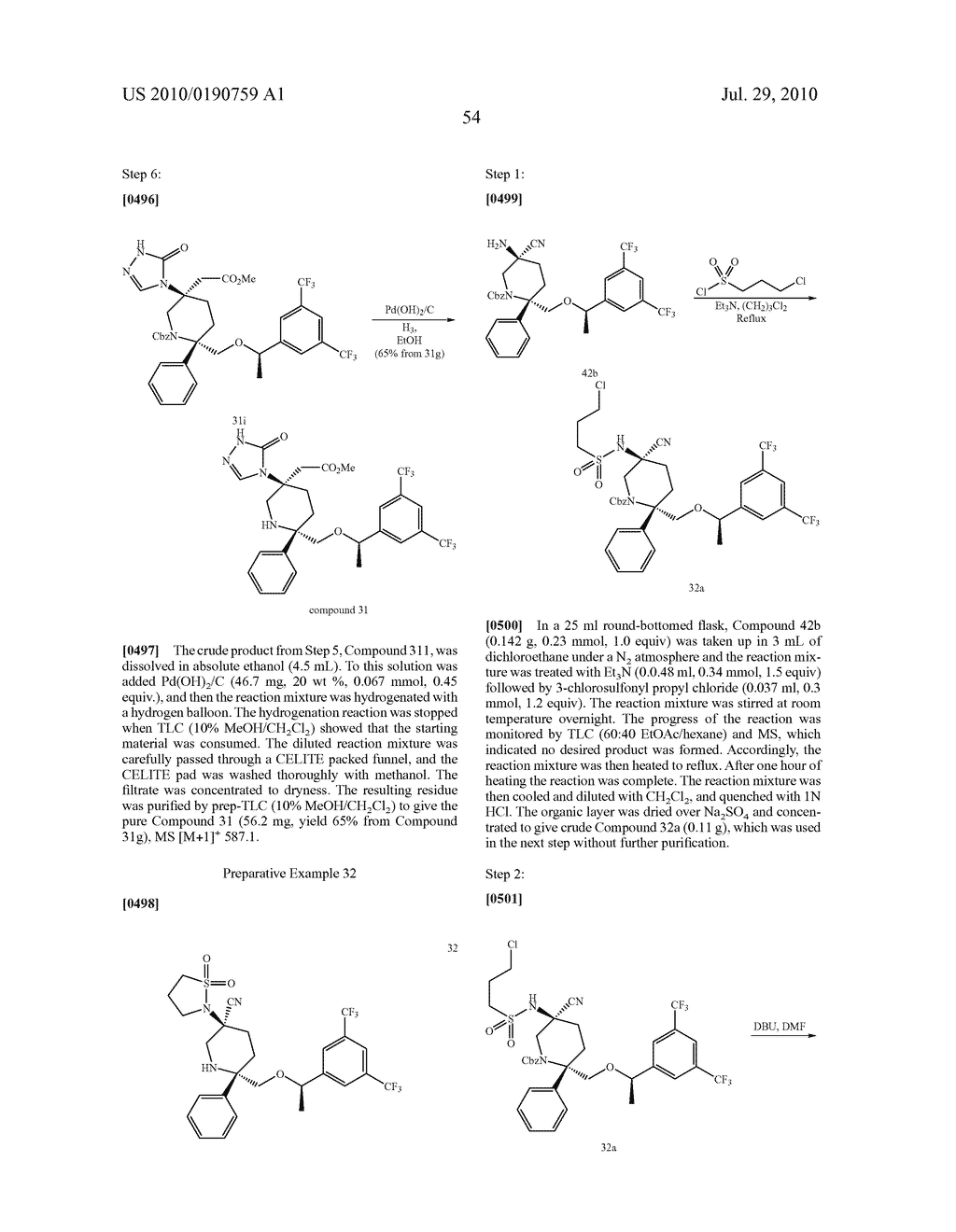 NK 1 ANTAGONISTS - diagram, schematic, and image 55