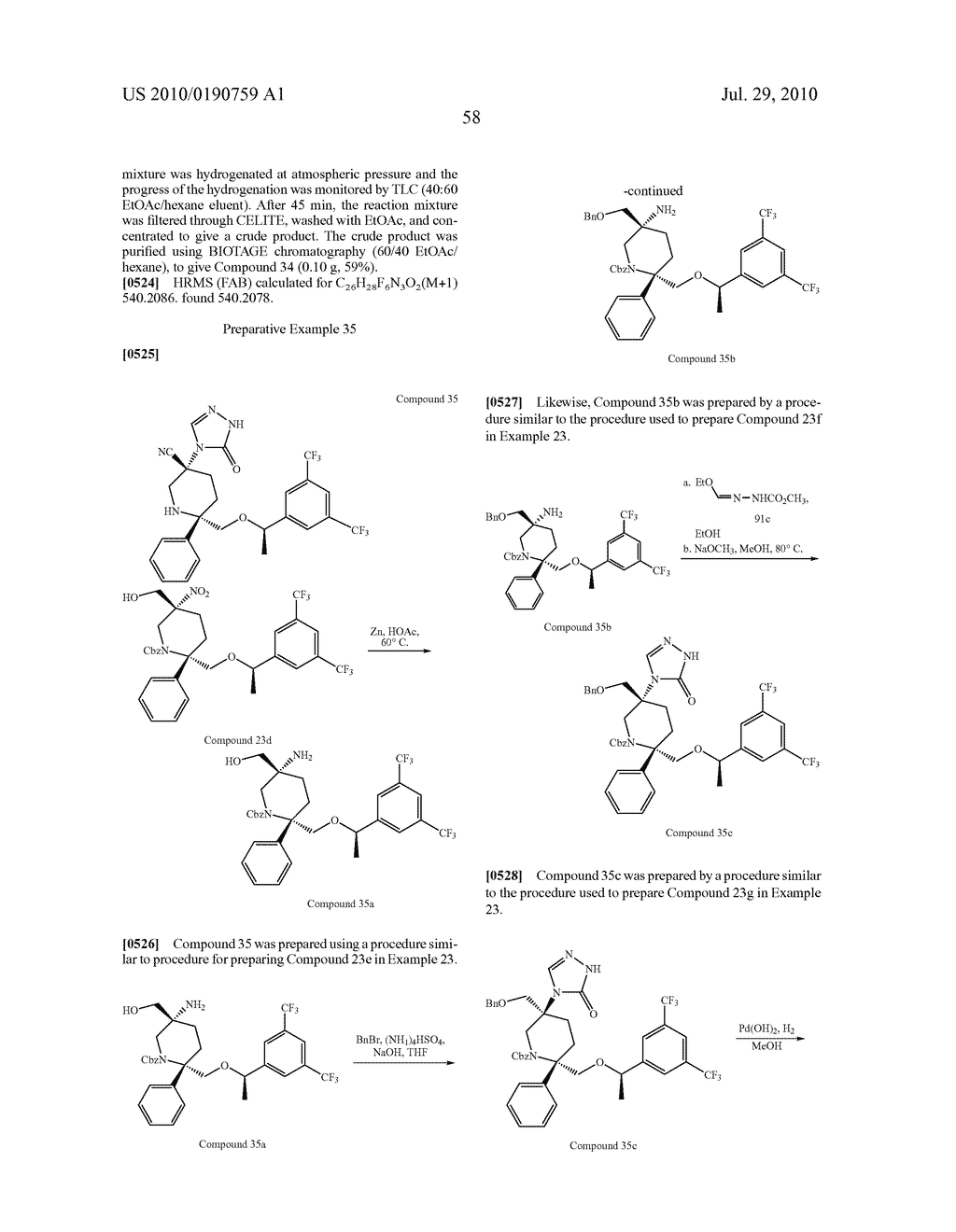 NK 1 ANTAGONISTS - diagram, schematic, and image 59