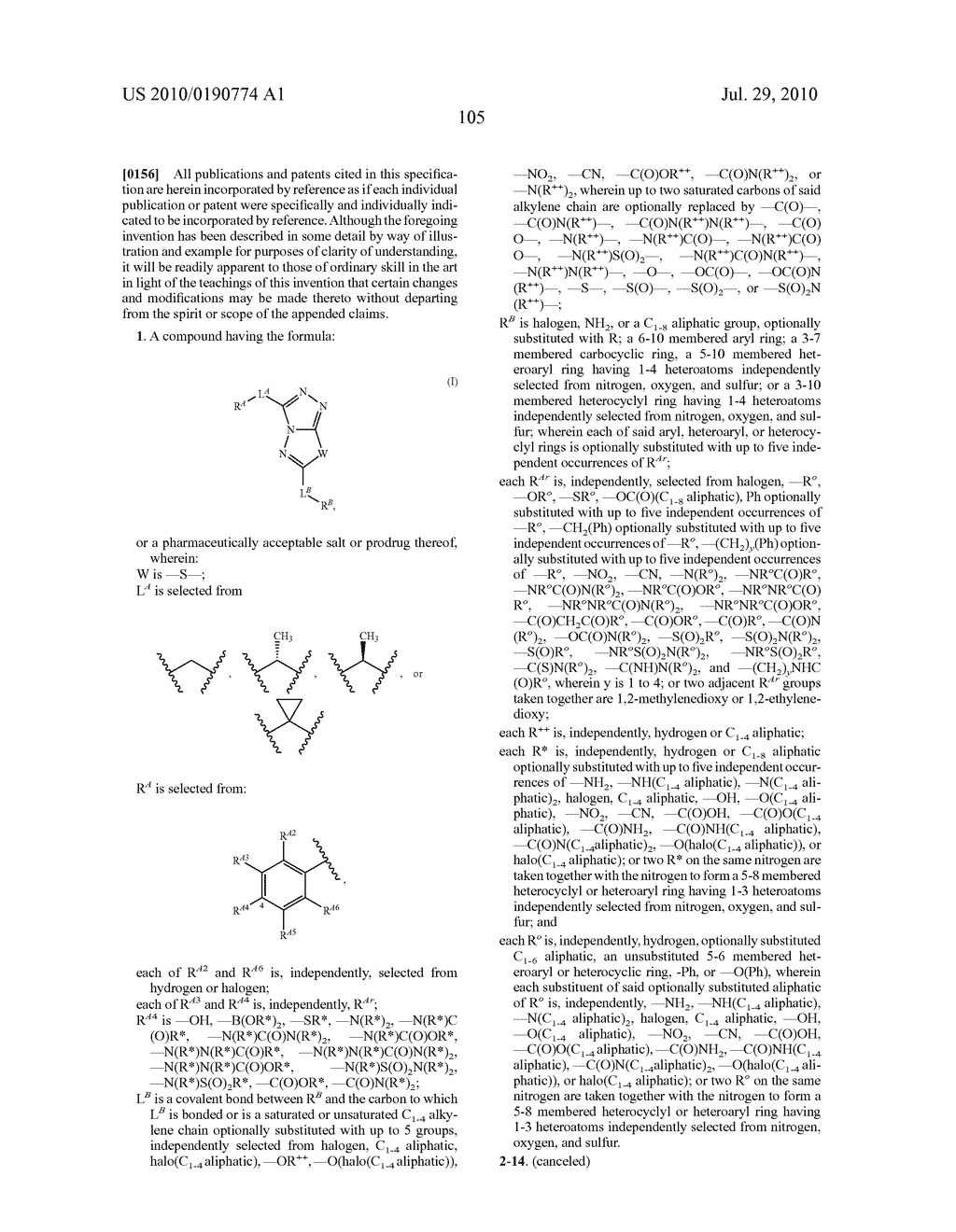 INHIBITORS OF C-MET AND USES THEREOF - diagram, schematic, and image 111