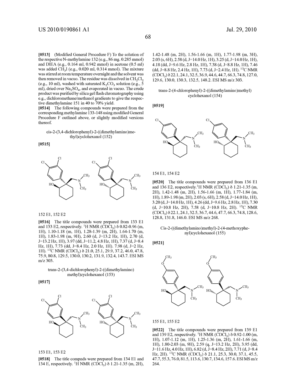 CYCLOALKYLAMINES AS MONOAMINE REUPTAKE INHIBITORS - diagram, schematic, and image 69