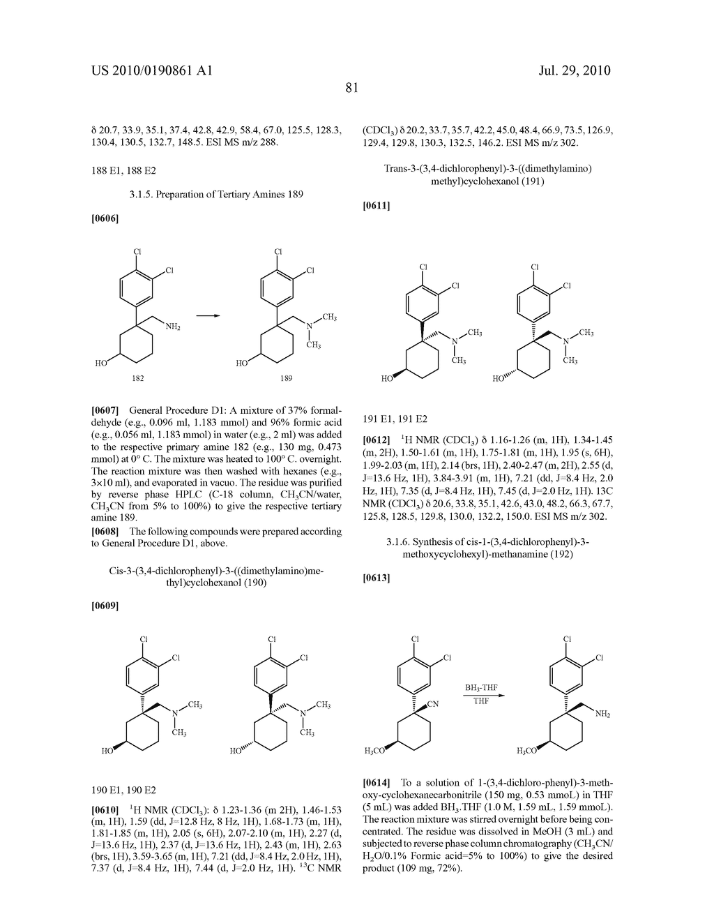 CYCLOALKYLAMINES AS MONOAMINE REUPTAKE INHIBITORS - diagram, schematic, and image 82