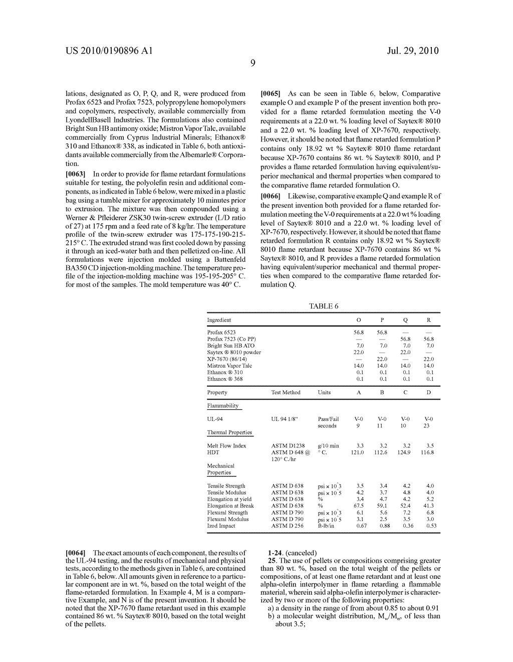 FLAME RETARDED FORMULATIONS - diagram, schematic, and image 10