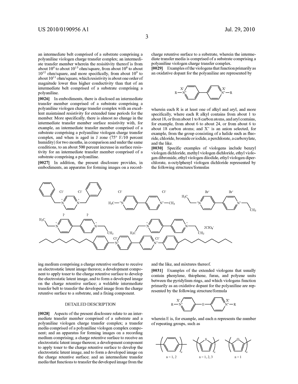 POLYANILINE VIOLOGEN CHARGE TRANSFER COMPLEXES CONTAINING INTERMEDIATE TRANSFER MEMBERS - diagram, schematic, and image 04