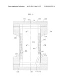 DISPOSABLE DIAPER WITH SPACED ELASTIC LEG OPENINGS FOR IMPROVED APPEARANCE diagram and image