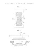 DISPOSABLE DIAPER WITH SPACED ELASTIC LEG OPENINGS FOR IMPROVED APPEARANCE diagram and image