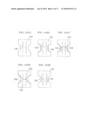 DISPOSABLE DIAPER WITH SPACED ELASTIC LEG OPENINGS FOR IMPROVED APPEARANCE diagram and image