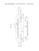 DISPOSABLE DIAPER WITH SPACED ELASTIC LEG OPENINGS FOR IMPROVED APPEARANCE diagram and image