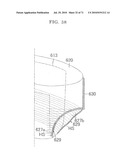 DISPOSABLE DIAPER WITH SPACED ELASTIC LEG OPENINGS FOR IMPROVED APPEARANCE diagram and image