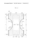 DISPOSABLE DIAPER WITH SPACED ELASTIC LEG OPENINGS FOR IMPROVED APPEARANCE diagram and image