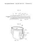 DISPOSABLE DIAPER WITH SPACED ELASTIC LEG OPENINGS FOR IMPROVED APPEARANCE diagram and image