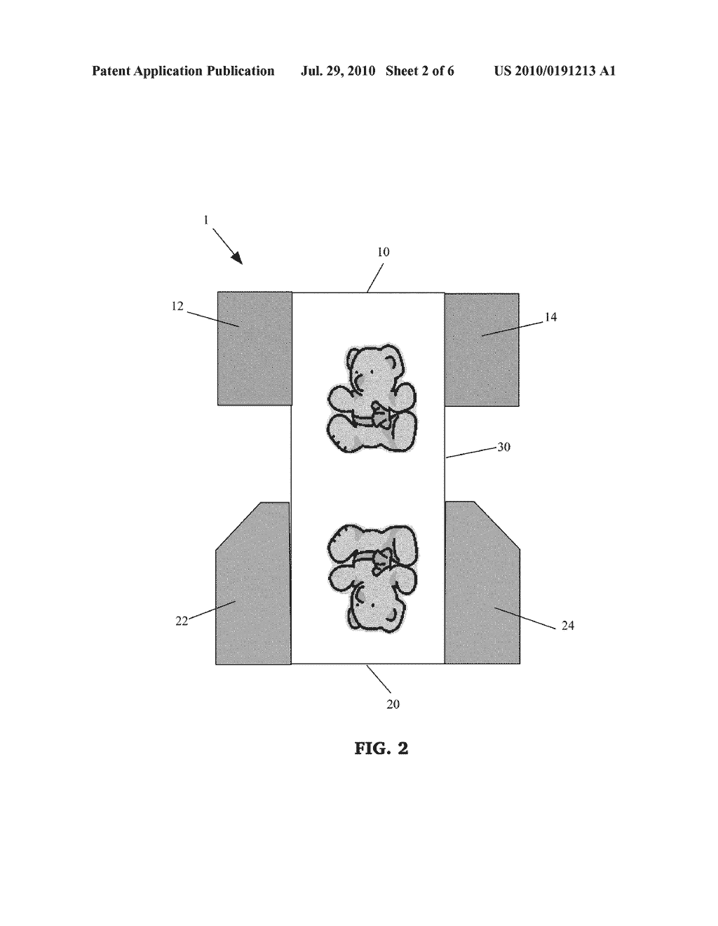 ABSORBENT ARTICLE WITH INTERMITTENT SIDE SEAMS - diagram, schematic, and image 03