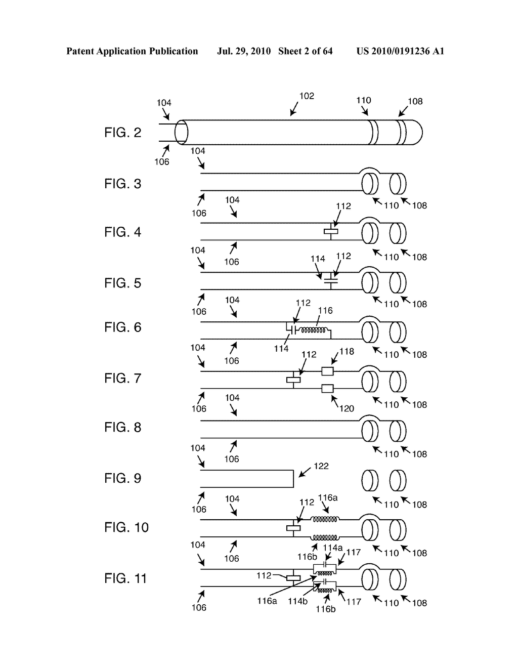 SWITCHED DIVERTER CIRCUITS FOR MINIMIZING HEATING OF AN IMPLANTED LEAD AND/OR PROVIDING EMI PROTECTION IN A HIGH POWER ELECTROMAGNETIC FIELD ENVIRONMENT - diagram, schematic, and image 03