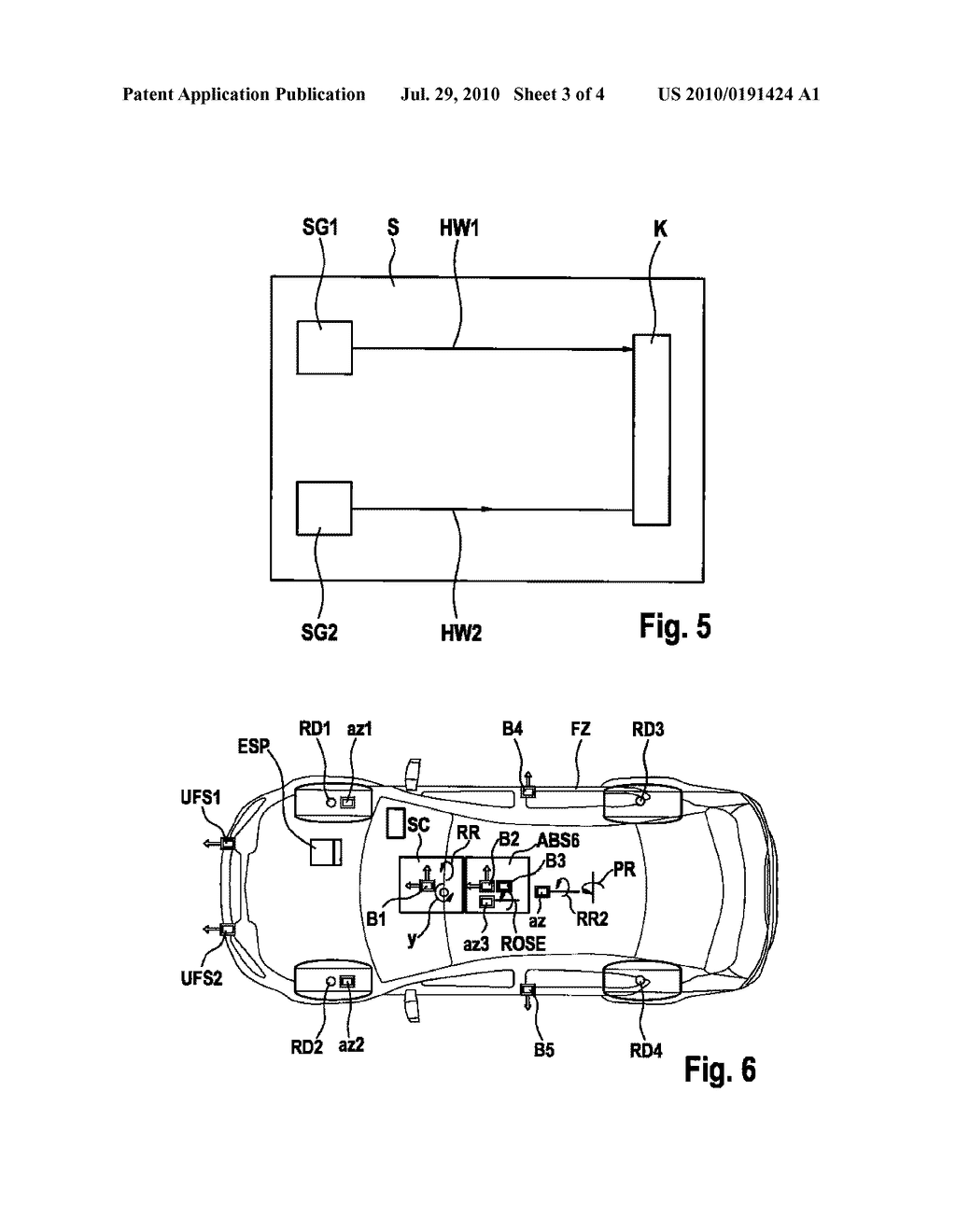 DEVICE AND METHOD FOR TRIGGERING PASSENGER PROTECTION MEANS - diagram, schematic, and image 04