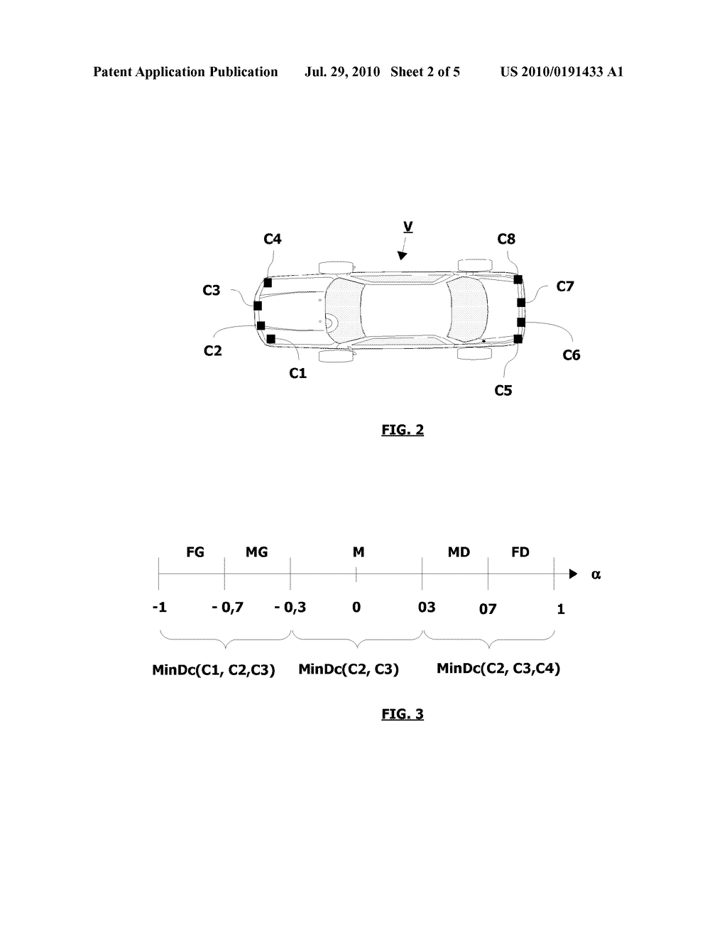 METHOD FOR MONITORING THE ENVIRONMENT OF AN AUTOMATIC VEHICLE - diagram, schematic, and image 03