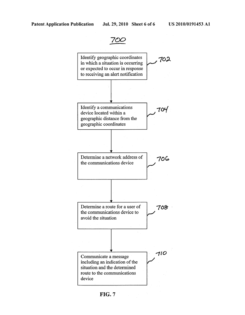 SYSTEM AND METHOD FOR PROVIDING WIRELESS EMERGENCY ALERTS WITH ROUTING INFORMATION - diagram, schematic, and image 07