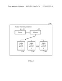 AUDIO CODING SELECTION BASED ON DEVICE OPERATING CONDITION diagram and image