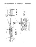Extremity support apparatus for an emergency cot diagram and image