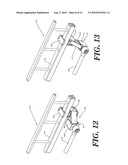 Extremity support apparatus for an emergency cot diagram and image