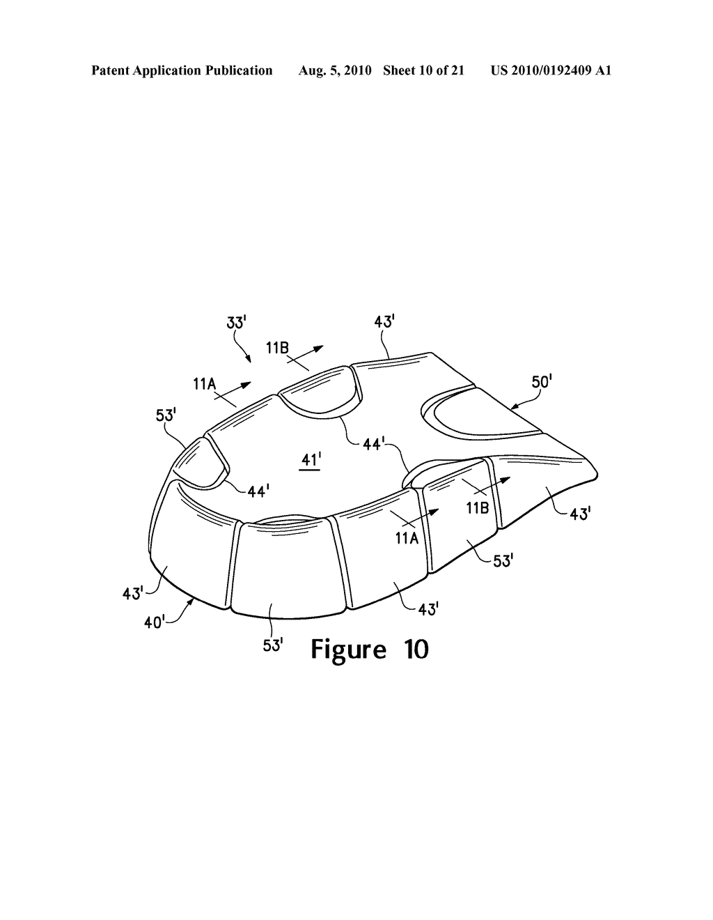 Interlocking Fluid-Filled Chambers For An Article Of Footwear - diagram, schematic, and image 11