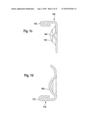 COMPONENT FOR PRODUCING A SECTIONAL DOOR PANEL, SHELL FOR SUCH A COMPONENT, REINFORCEMENT STRUT FOR SUCH A COMPONENT, SECTIONAL DOOR PANEL HAVING SUCH A COMPONENT, AND SECTIONAL DOOR HAVING A CORRESPONDING SECTIONAL DOOR PANEL diagram and image