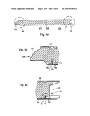 COMPONENT FOR PRODUCING A SECTIONAL DOOR PANEL, SHELL FOR SUCH A COMPONENT, REINFORCEMENT STRUT FOR SUCH A COMPONENT, SECTIONAL DOOR PANEL HAVING SUCH A COMPONENT, AND SECTIONAL DOOR HAVING A CORRESPONDING SECTIONAL DOOR PANEL diagram and image