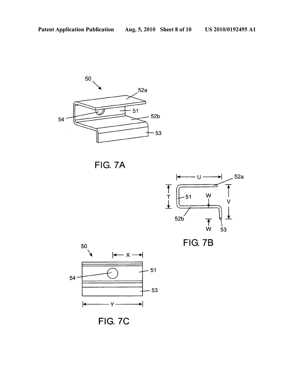 Thin stone or brick veneer wall system and clips therefor - diagram, schematic, and image 09