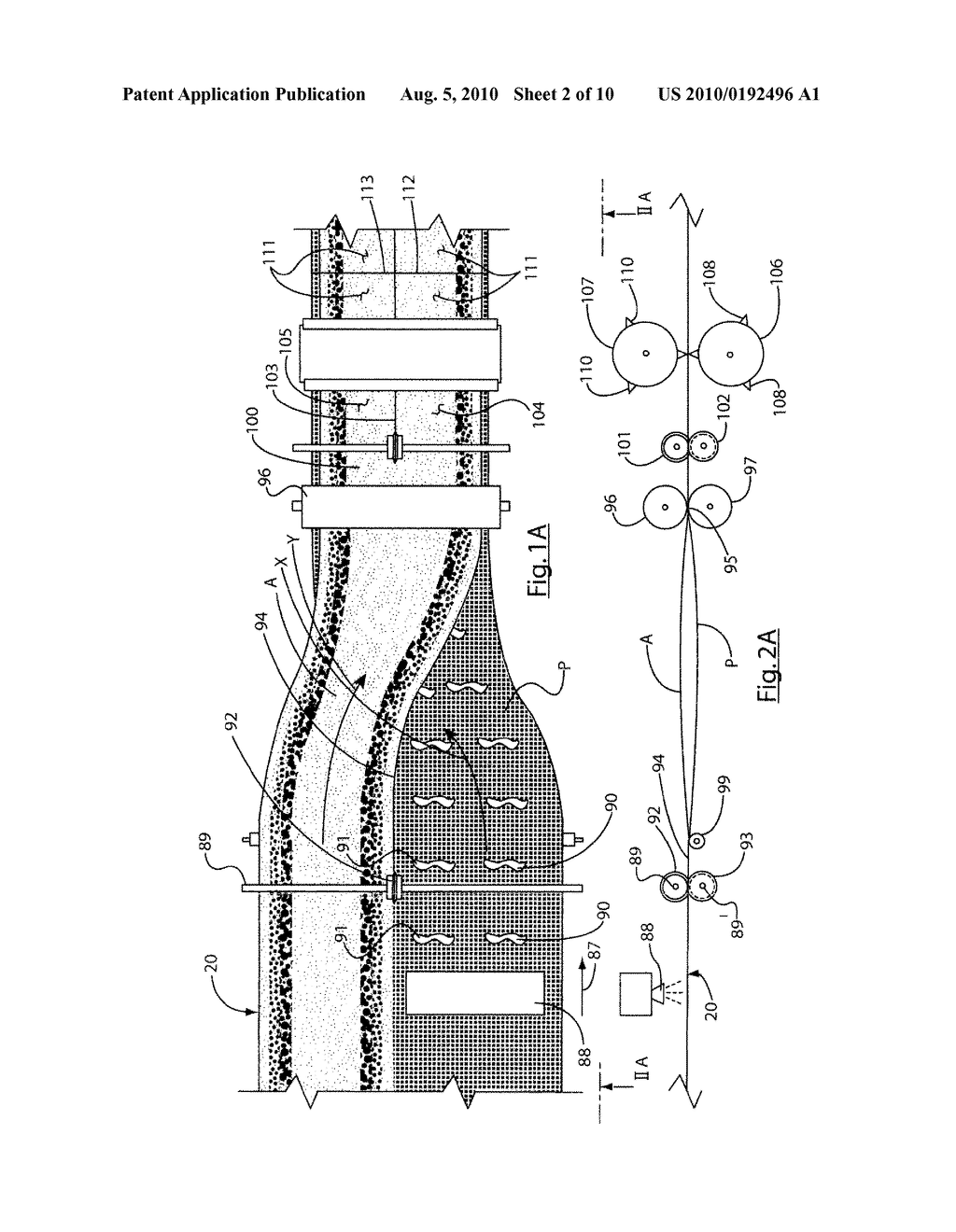 PROCESS OF PRODUCING HIP, RIDGE OR RAKE SHINGLES, SHINGLES PRODUCED THEREBY AND STACKS OF THE SHINGLES - diagram, schematic, and image 03