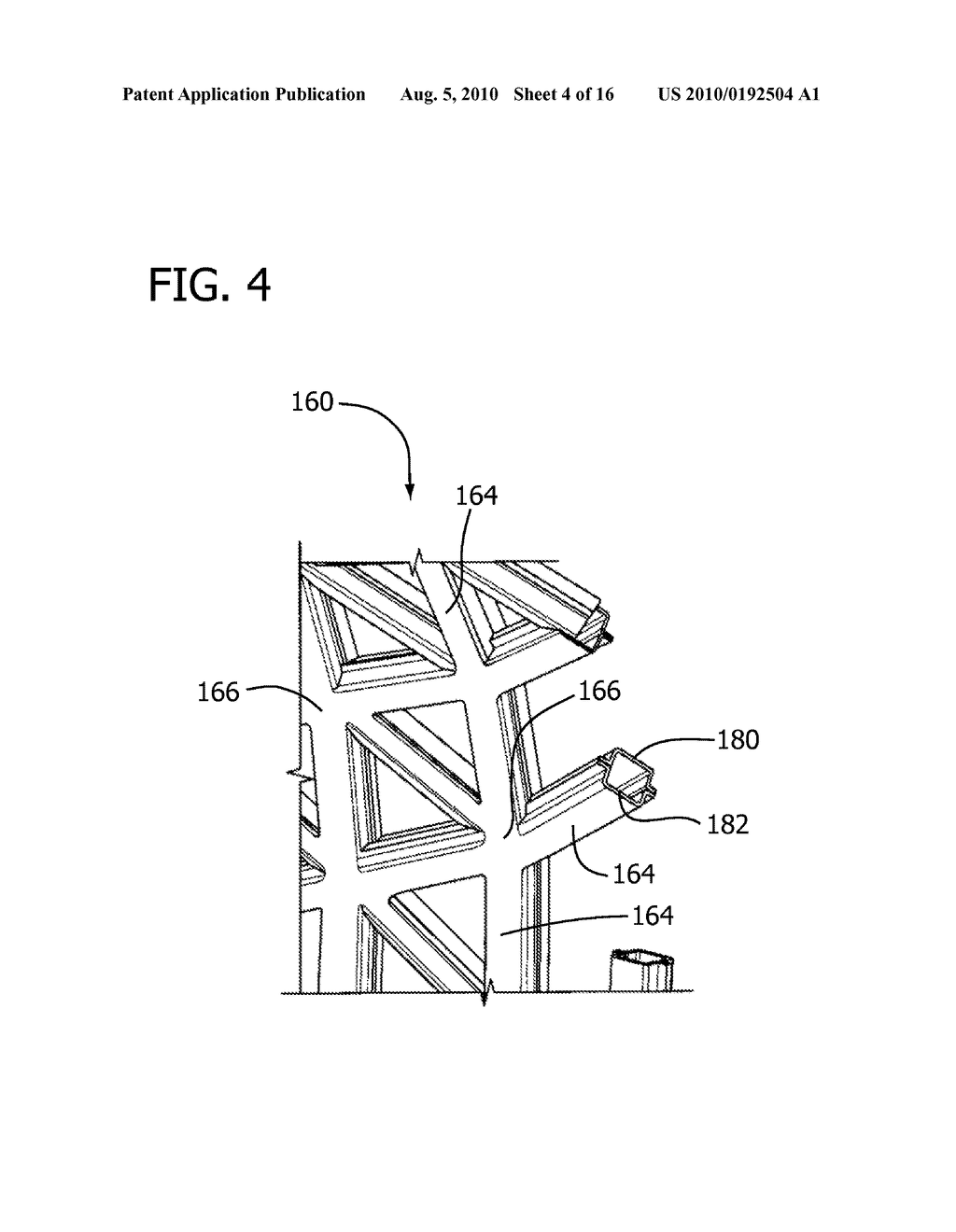 SPACEFRAME NACELLE FOR A WIND TURBINE GENERATOR AND METHOD OF MANUFACTURING THE SPACEFRAME NACELLE - diagram, schematic, and image 05