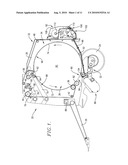 Meshwrap Dispensing Mechanism for Round Balers diagram and image