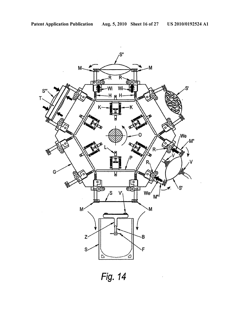 MACHINE FOR FILLING ENVELOPES OR BAGS ALSO IN CONTROLLED ATMOSPHERE - diagram, schematic, and image 17